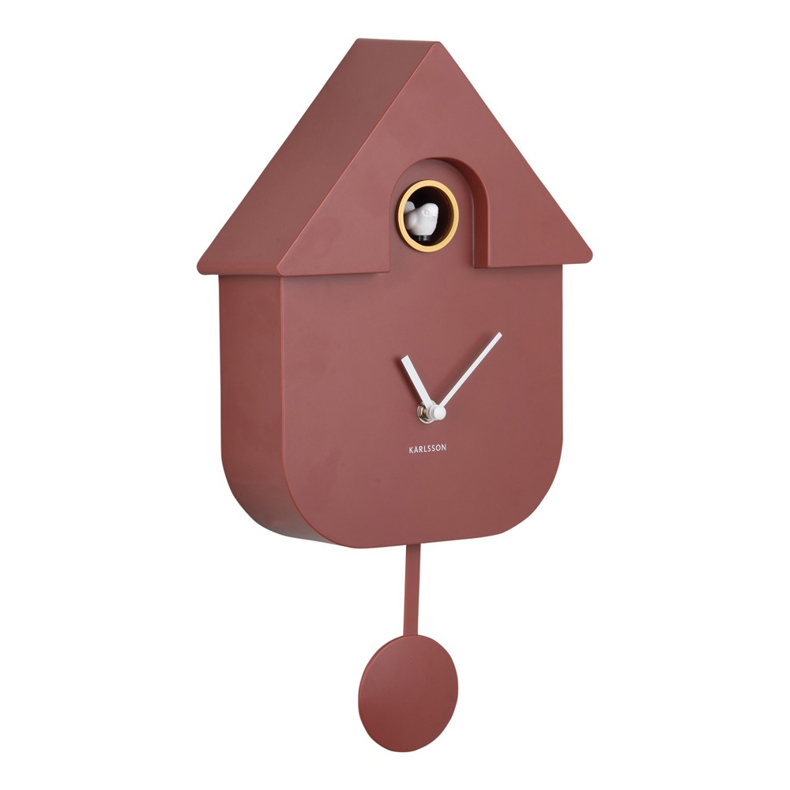 Present Time Wall Clock Modern Cuckoo